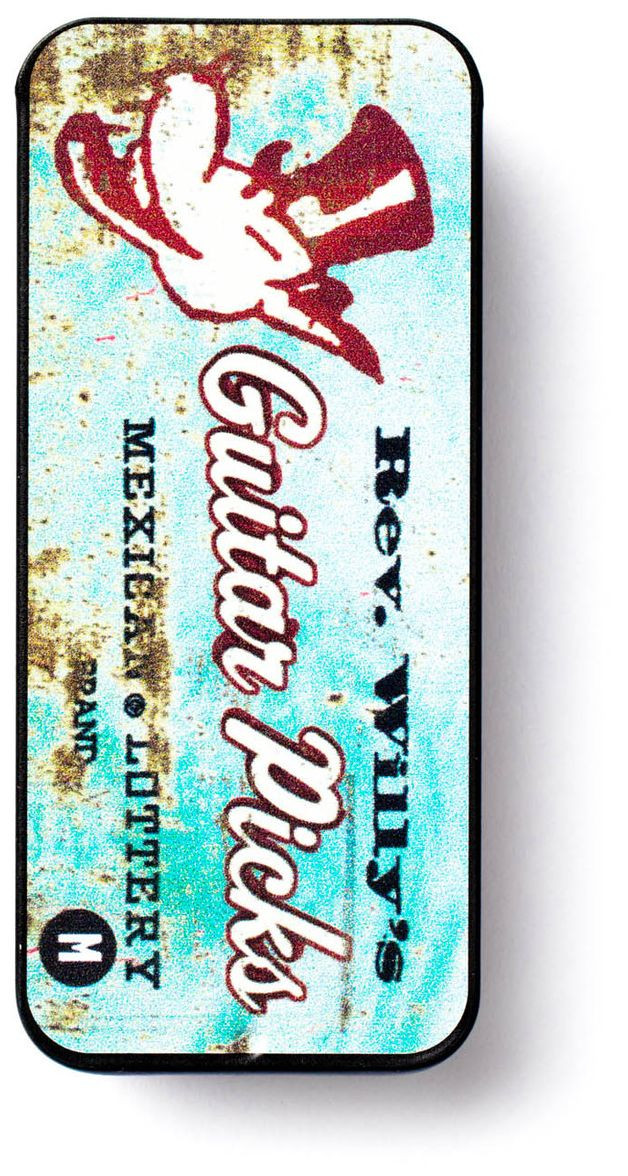Galerijní obrázek č.2 Ostatní  DUNLOP Rev Willy Medium Gauge Pick Tin