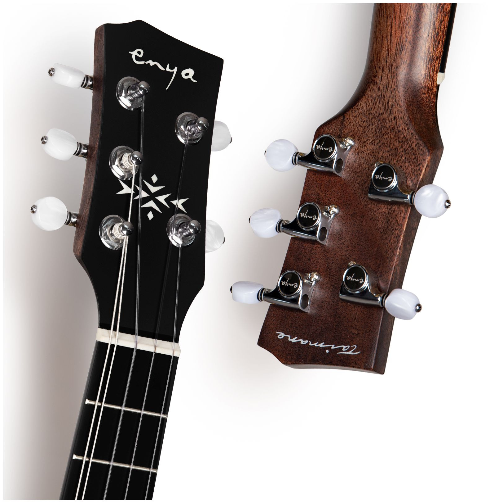Galerijní obrázek č.6 Tenorové ENYA MUSIC Moon 5-String - Taimane Signature Black
