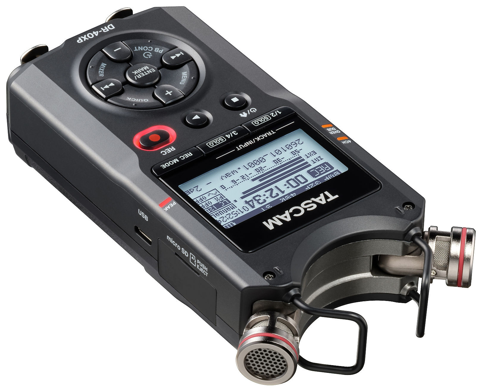 Galerijní obrázek č.7 Stereo rekordéry přenosné TASCAM DR-40XP