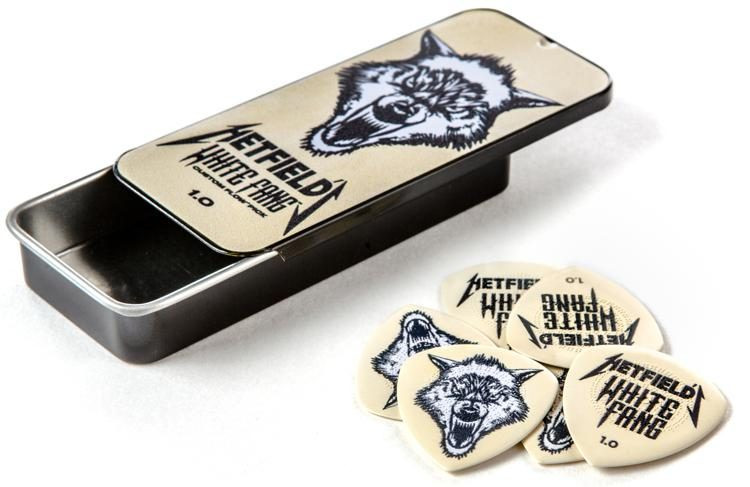 Hlavní obrázek Tvrdost  1.0 DUNLOP PH122T100 James Hetfield White Fang Custom 1.0 6ks