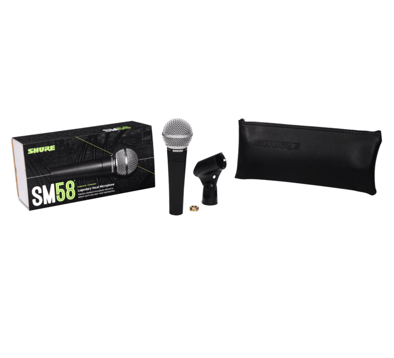 Galerijní obrázek č.6 Dynamické pódiové vokální mikrofony SHURE SM58-LCE