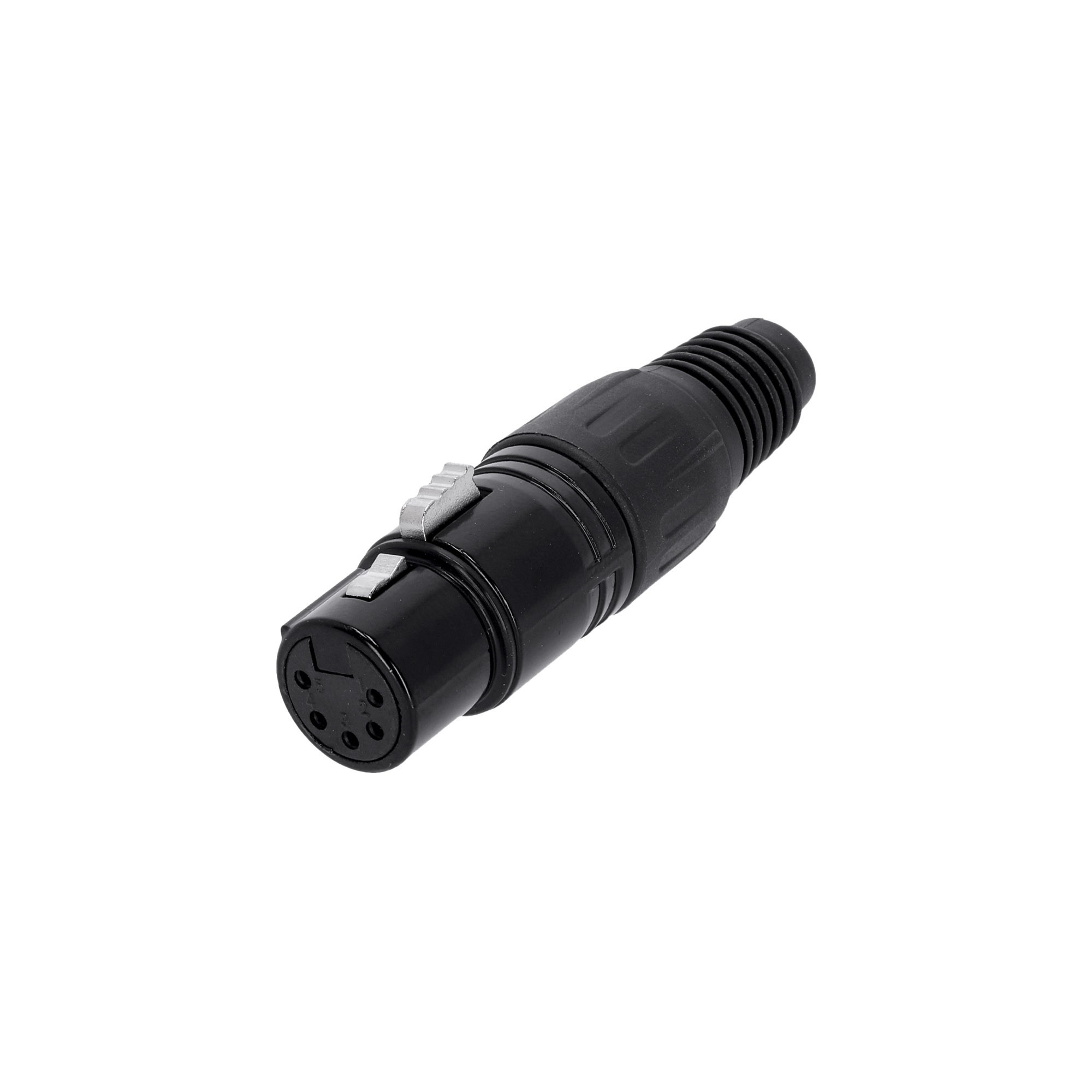 Hlavní obrázek 5 PIN XLR F ADAM HALL 4 STAR C XF5 BLK