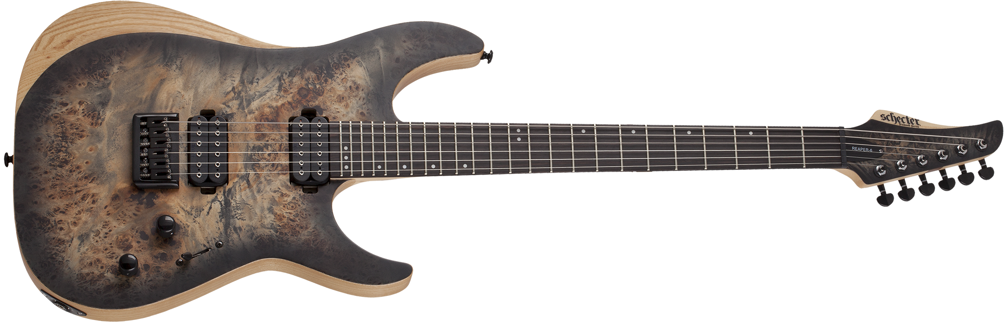 Hlavní obrázek Superstrat SCHECTER Reaper-6 Satin Charcoal Burst