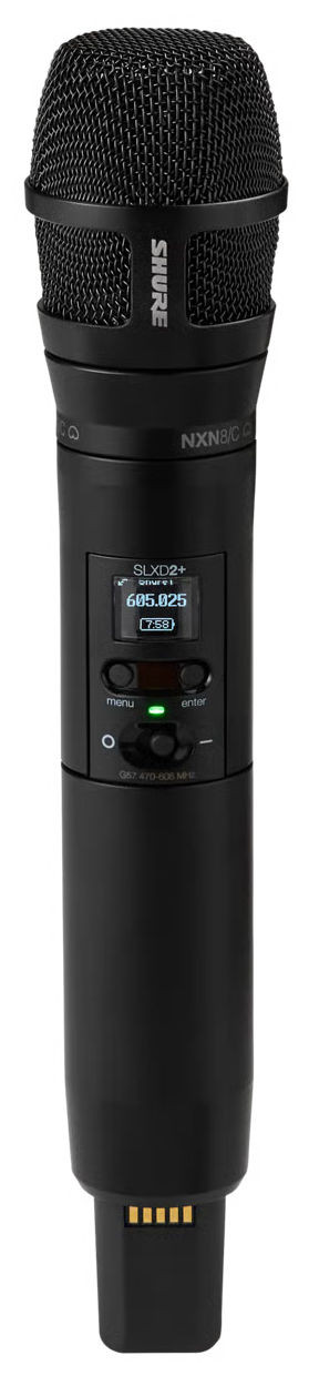 Galerijní obrázek č.2 S ručním mikrofonem SHURE SLXD24D+E/N8C-S50