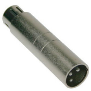 Hlavní obrázek Konektorové redukce ADAM HALL 7870 Adapter 3 Pin XLR Male to 5 Pin XLR Female