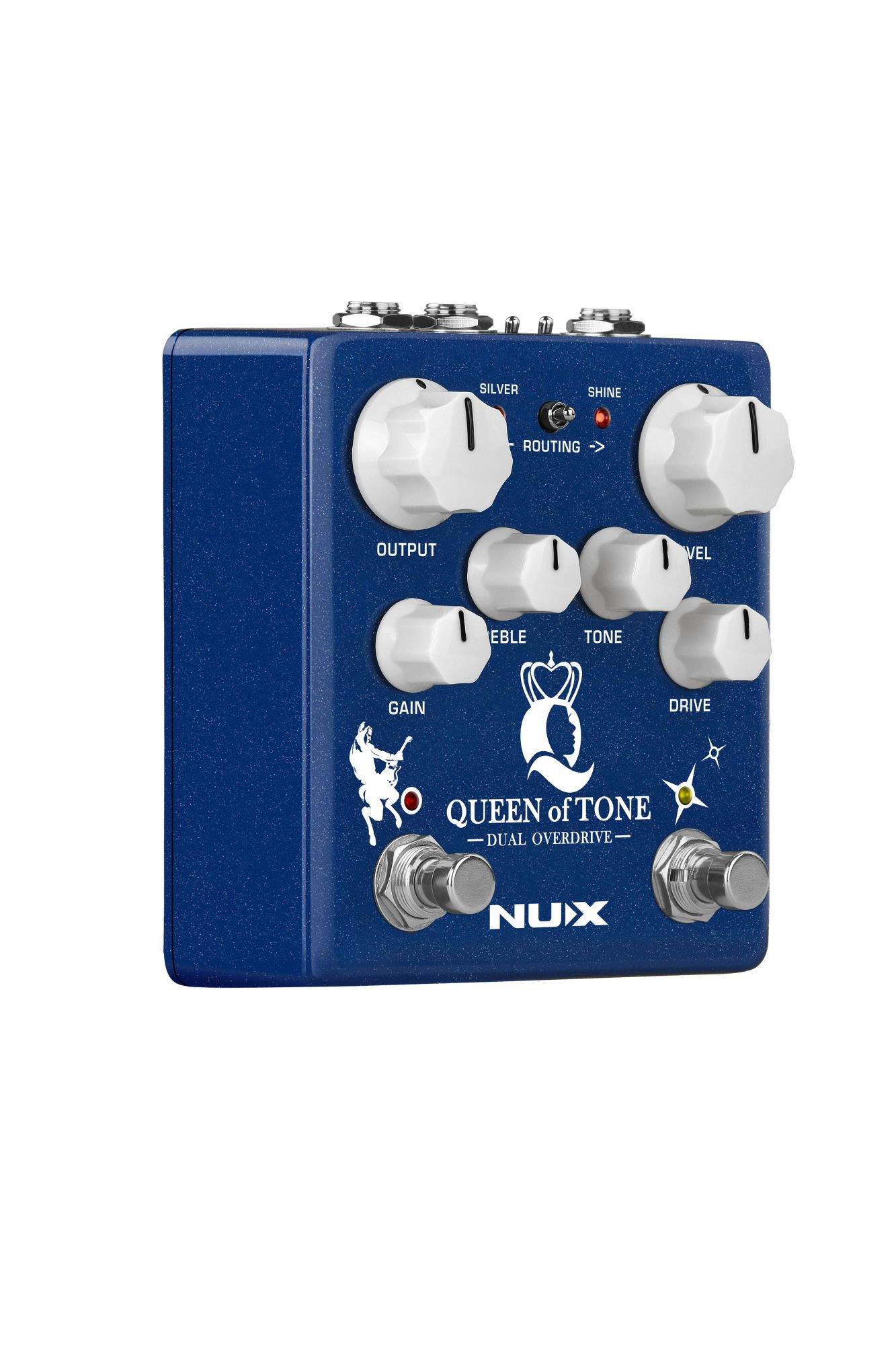 Galerijní obrázek č.7 Overdrive, distortion, fuzz, boost NUX NDO-6 Queen of Tone