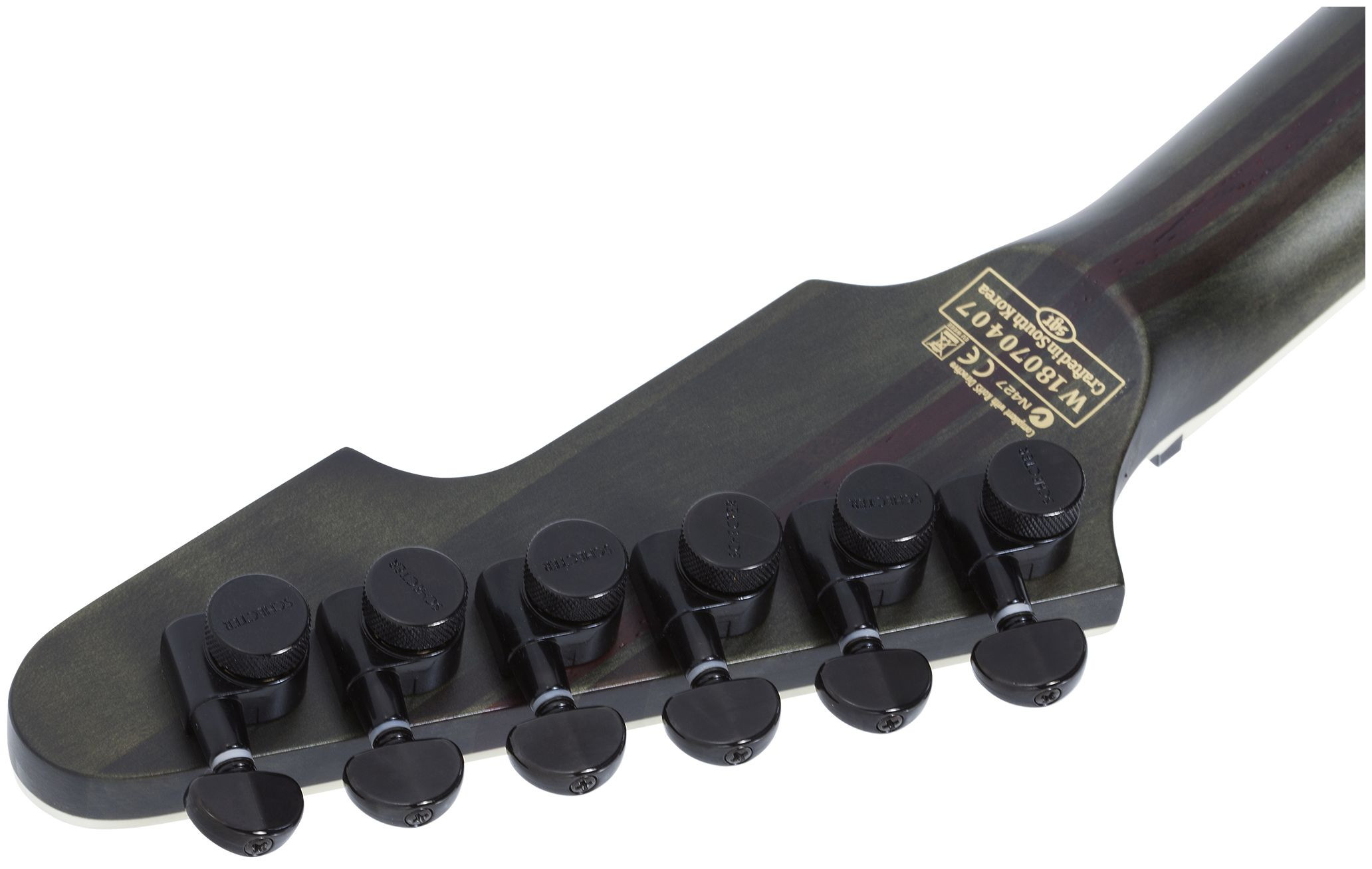 Galerijní obrázek č.11 Hard&heavy SCHECTER E-1 SLS Evil Twin Satin Black