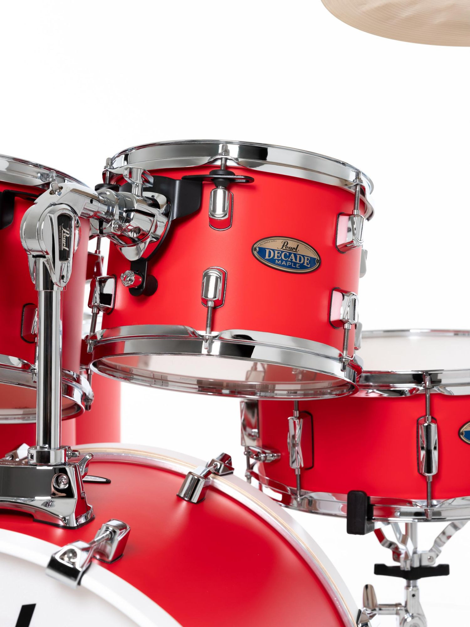 Galerijní obrázek č.8 22“; 10“, 12“; 16“ PEARL DMP925S/C899 Decade Maple - Matte Racing Red