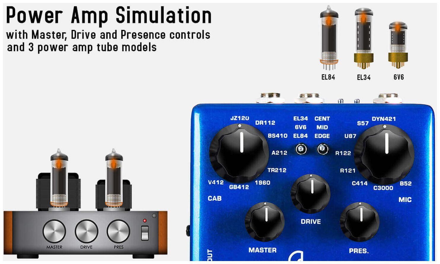 Galerijní obrázek č.11 Ostatní efekty NUX Solid Studio MKII (NSS-6)