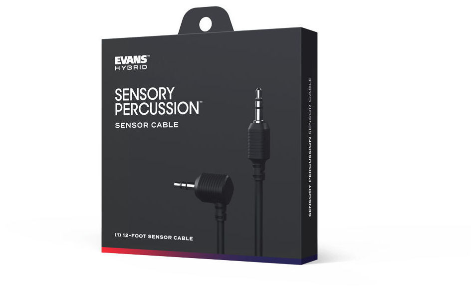 Galerijní obrázek č.1 Triggery EVANS Hybrid Sensory Percussion - TRS Cable, 12 ft.