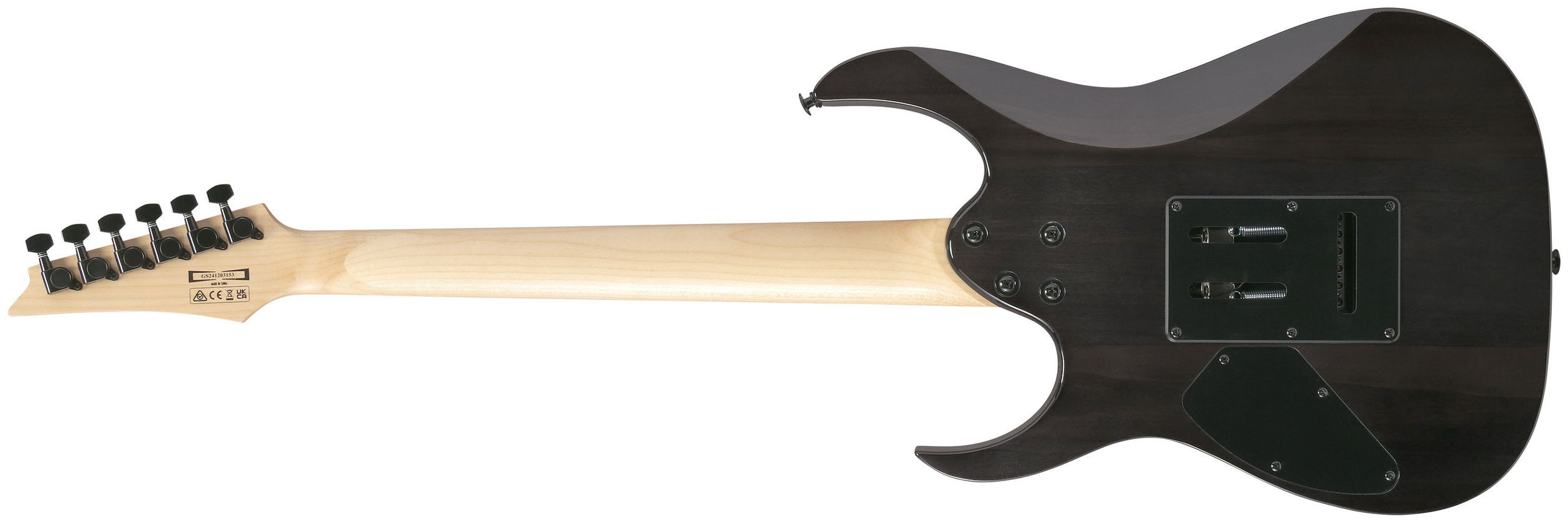 Galerijní obrázek č.1 Superstrat IBANEZ GRG120QASP - Black Gradation