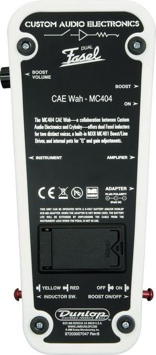Galerijní obrázek č.1 Wah-wah DUNLOP MXR Cae Wah-Wah