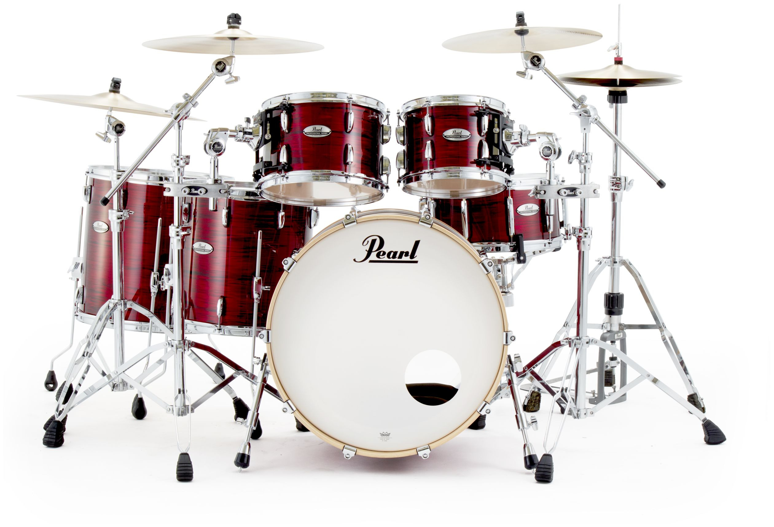 Galerijní obrázek č.1 22“; 10“, 12“; 14“ PEARL PMX925XSP/C808 Professional Series - Velvet Crimson