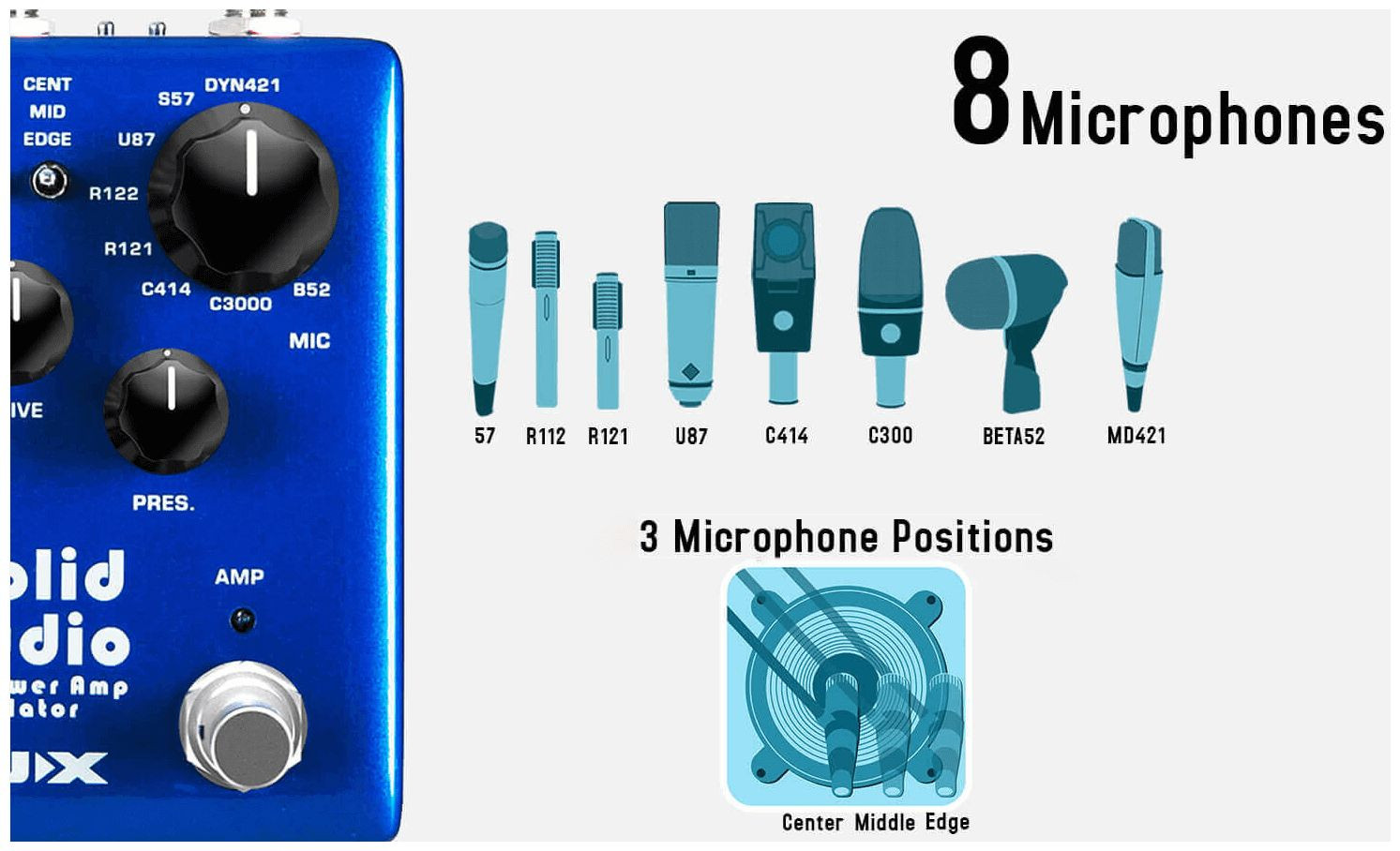 Galerijní obrázek č.12 Ostatní efekty NUX Solid Studio MKII (NSS-6)