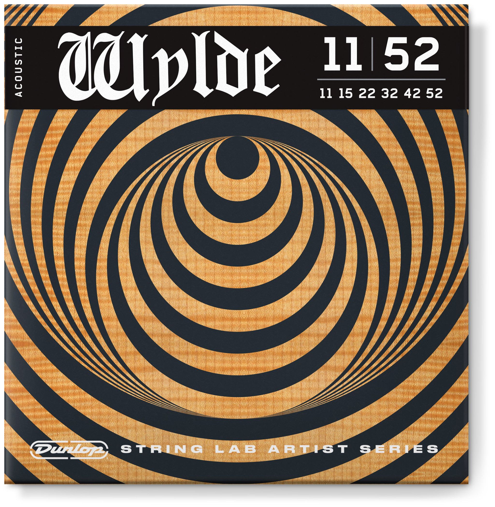 Hlavní obrázek Tvrdost .011 DUNLOP Zakk Wylde String Lab Acoustic Guitar Strings .11 - .52