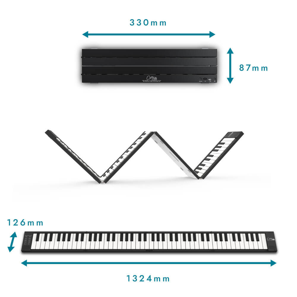Galerijní obrázek č.3 Stage piana CARRY-ON Folding Piano 88 Touch - Black