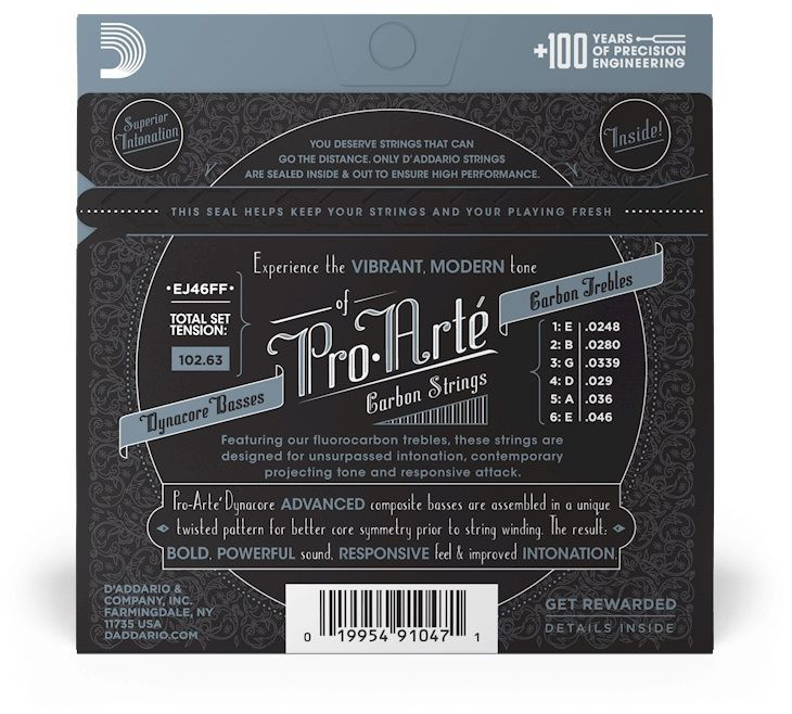 Galerijní obrázek č.1 Hard tension D'ADDARIO EJ46FF Heavy