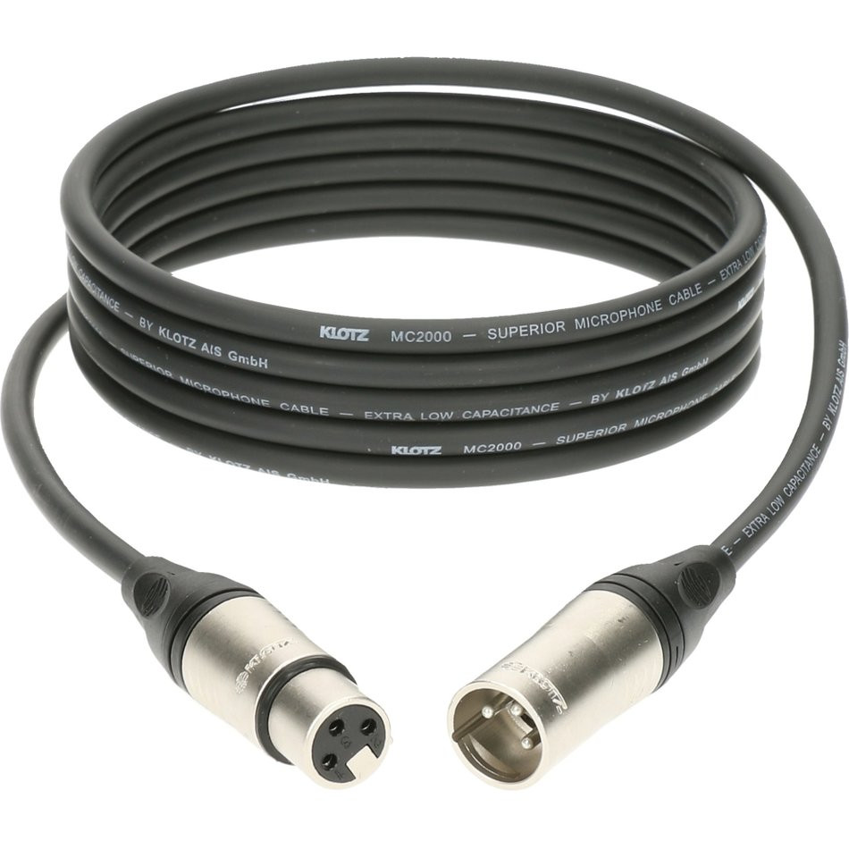 Galerijní obrázek č.2 XLR F - XLR M KLOTZ M2 K1 FM 0200