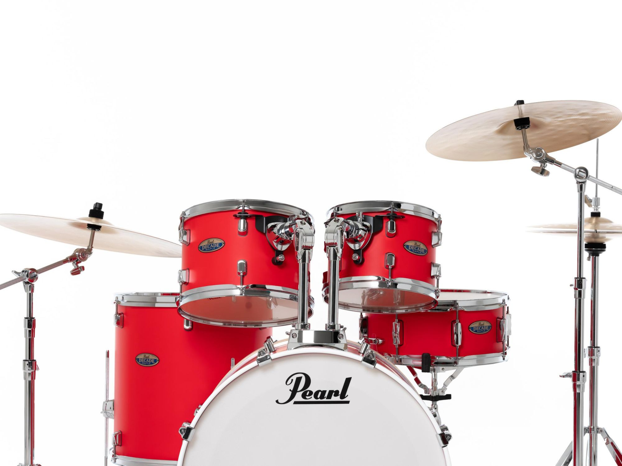 Galerijní obrázek č.7 22“; 10“, 12“; 16“ PEARL DMP925S/C899 Decade Maple - Matte Racing Red