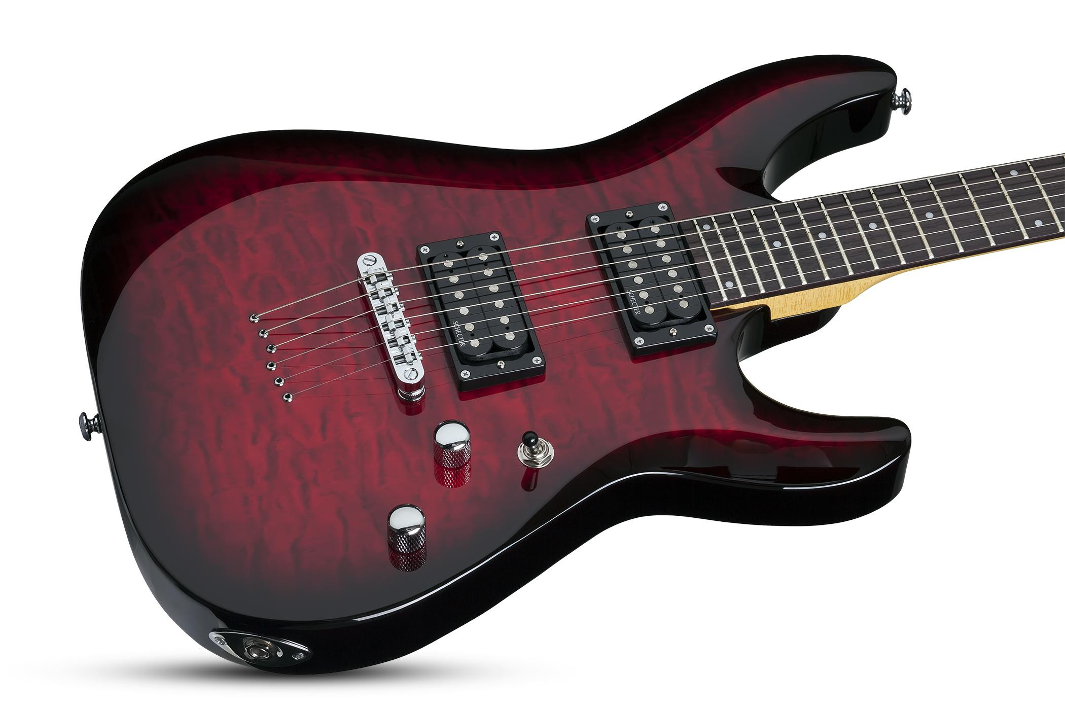 Galerijní obrázek č.1 Superstrat SCHECTER C-6 Plus - See-Thru Cherry Burst