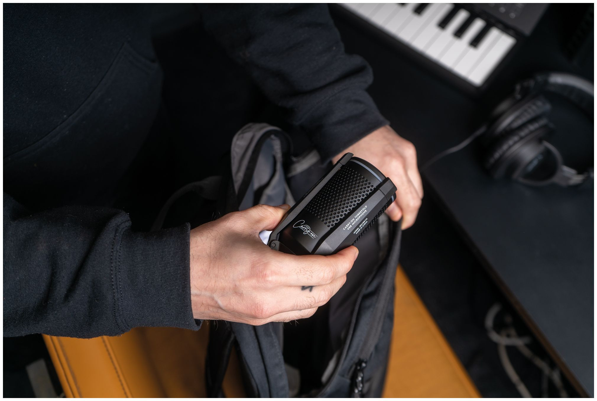 Galerijní obrázek č.10 Mikrofony CARRY-ON Foldable USB Microphone - Black
