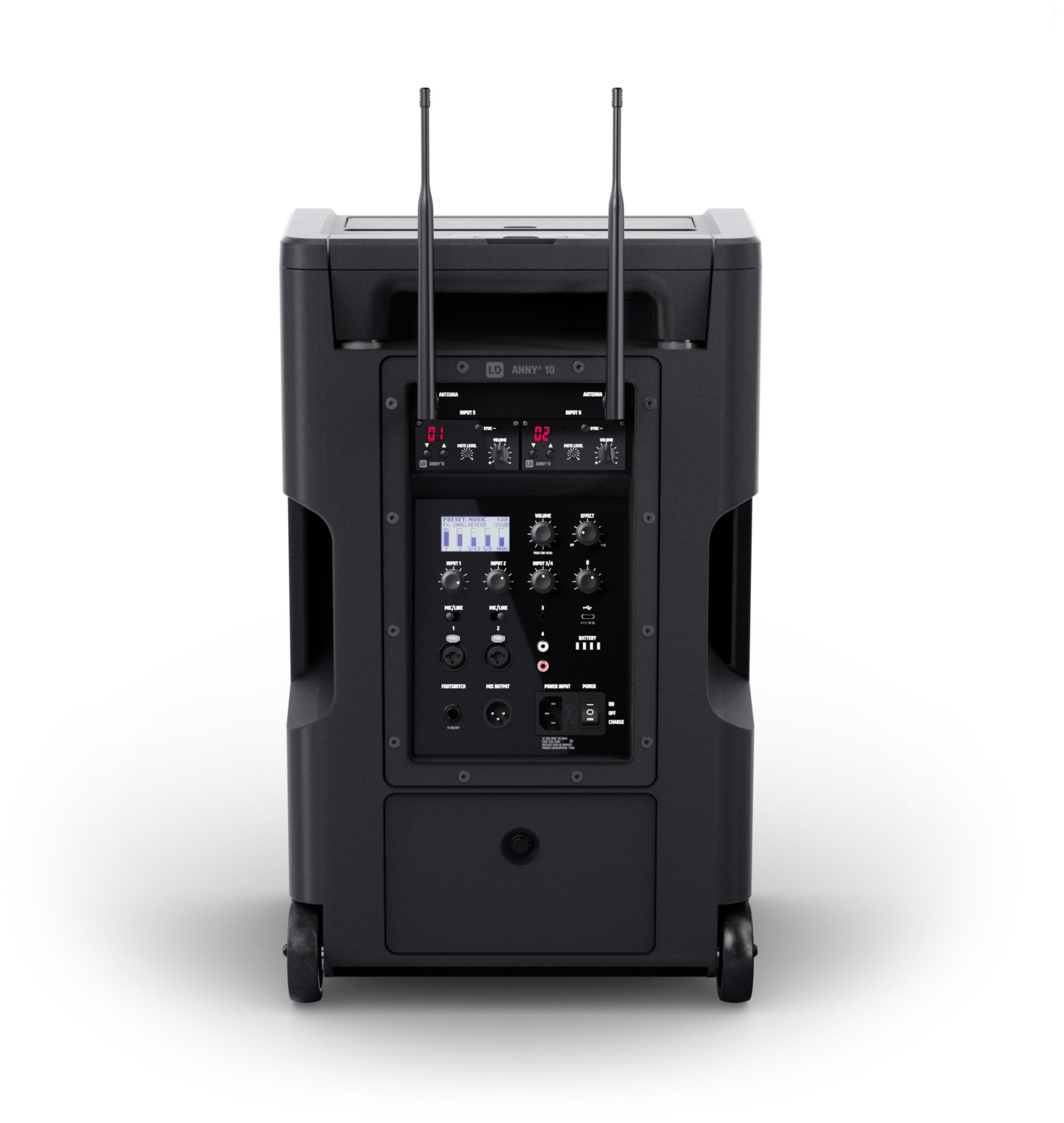 Galerijní obrázek č.3 Aktivní reproboxy LD SYSTEMS ANNY 10 HHD 2 B6