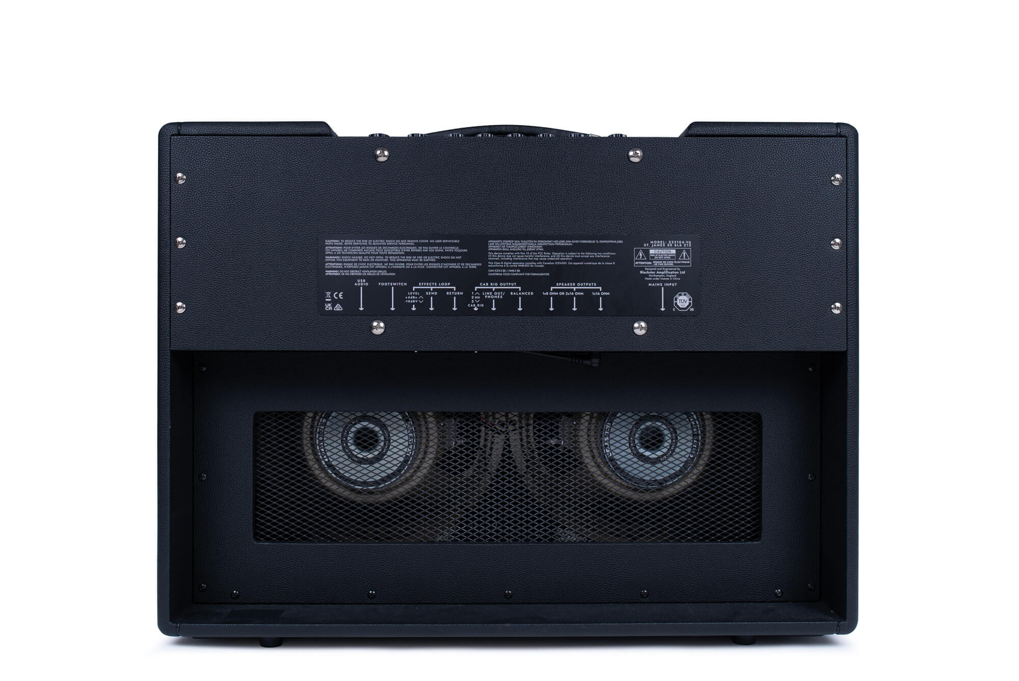 Galerijní obrázek č.4 Lampová komba BLACKSTAR St. James 50 6L6 212 Combo - Black