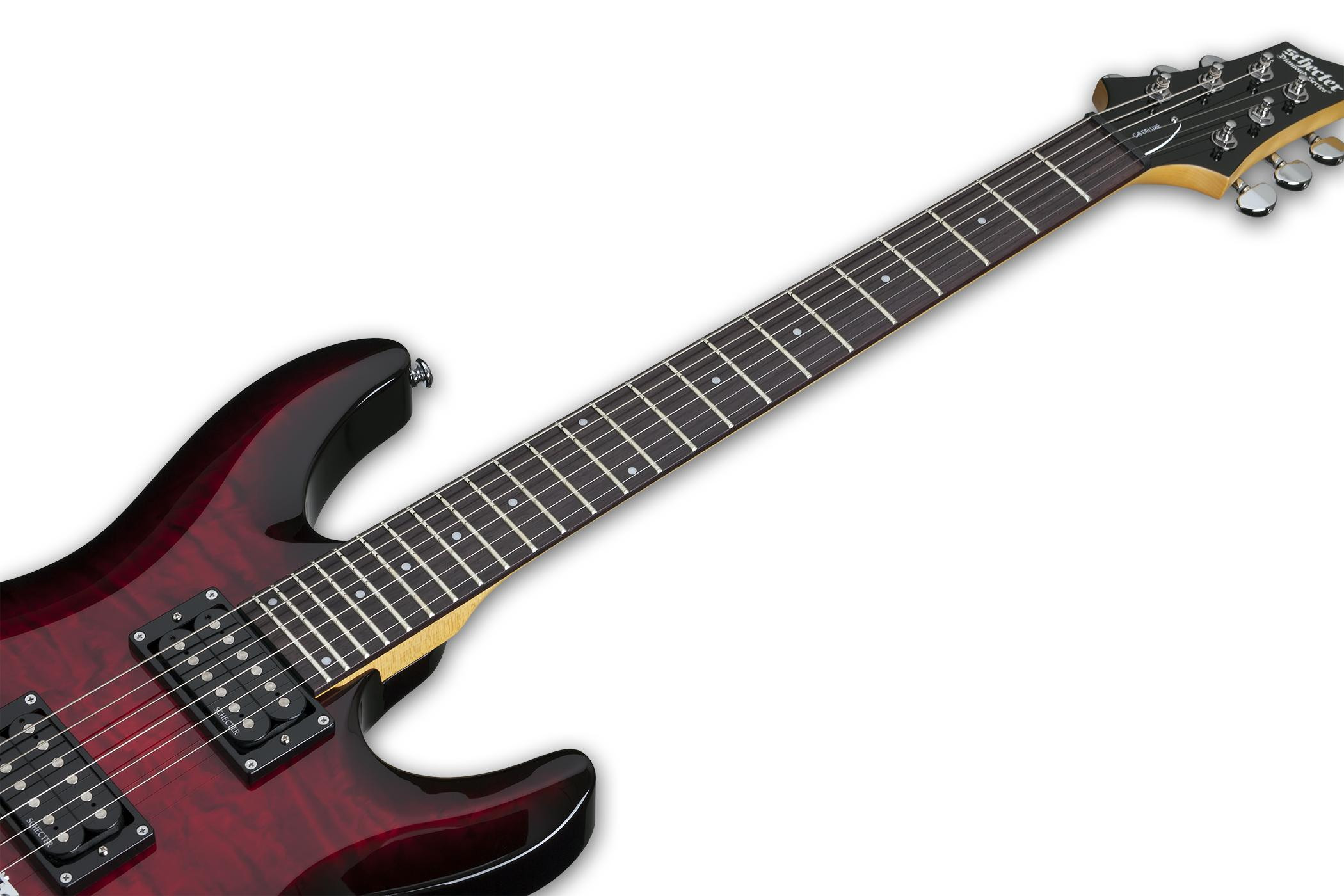 Galerijní obrázek č.5 Superstrat SCHECTER C-6 Plus - See-Thru Cherry Burst