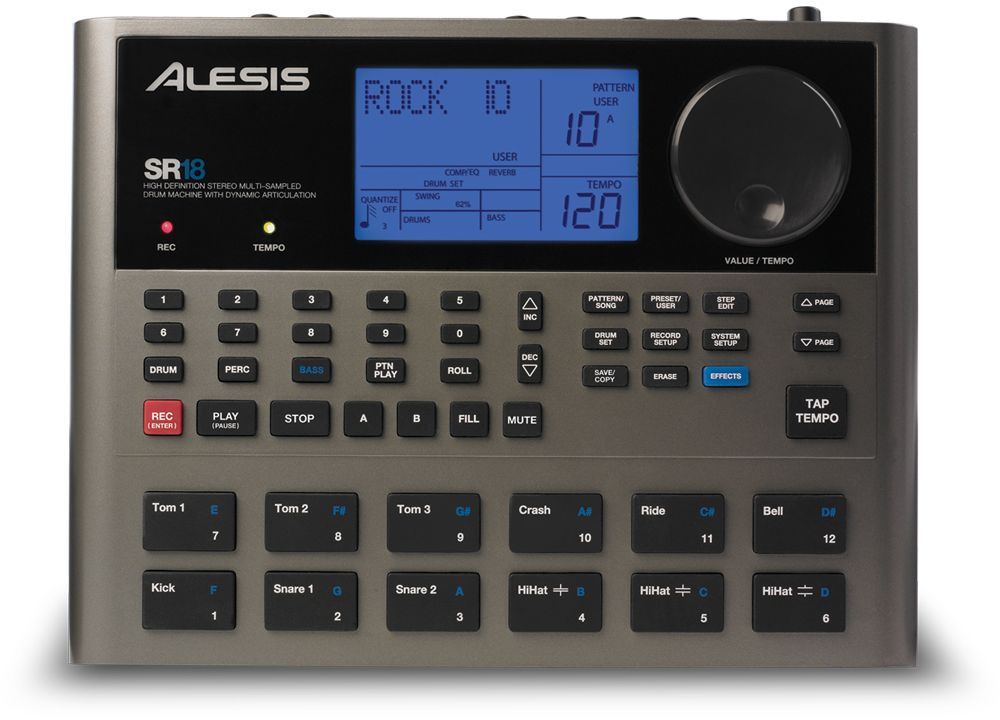 Galerijní obrázek č.2 Bicí automaty ALESIS SR18