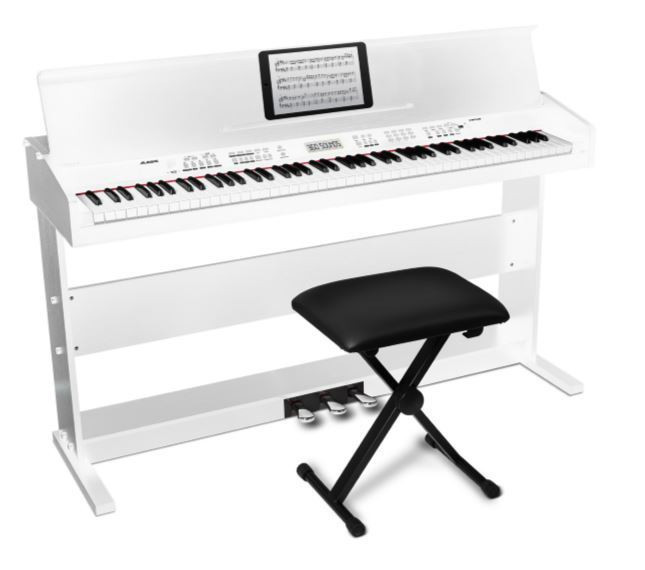 Galerijní obrázek č.1 Digitální piana ALESIS Virtue - White SET