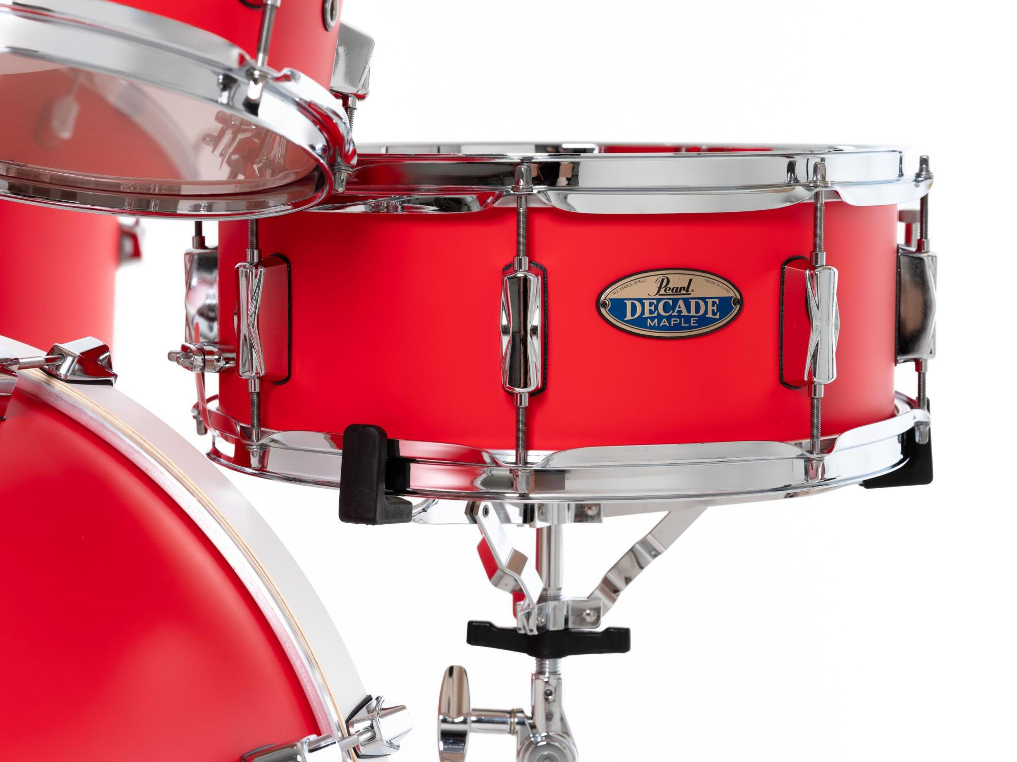 Galerijní obrázek č.10 22“; 10“, 12“; 16“ PEARL DMP925S/C899 Decade Maple - Matte Racing Red