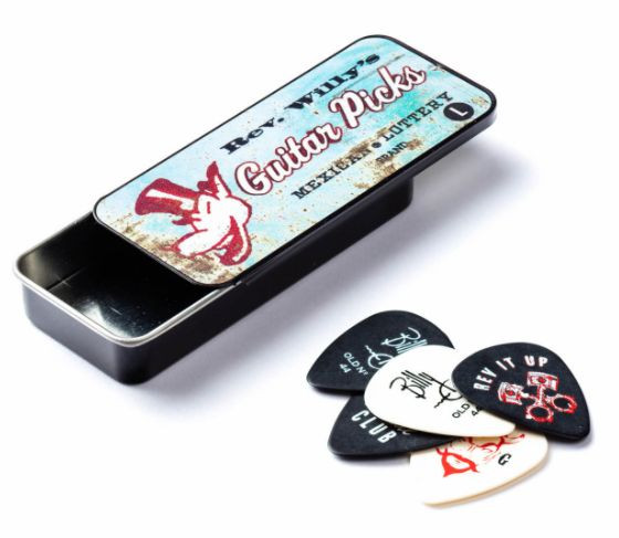 Hlavní obrázek Tvrdost  0.73 DUNLOP RWT01L Reverend Willy Pick Tin Light