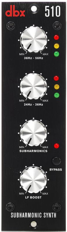 Hlavní obrázek API 500 a RackPack excitery a maximizery DBX 510