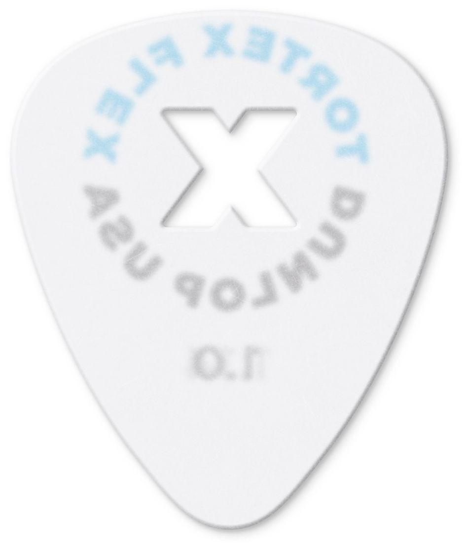 Galerijní obrázek č.1 Tvrdost  1.0 DUNLOP Tortex Flex X Pick 1.0mm  - 72 Pack