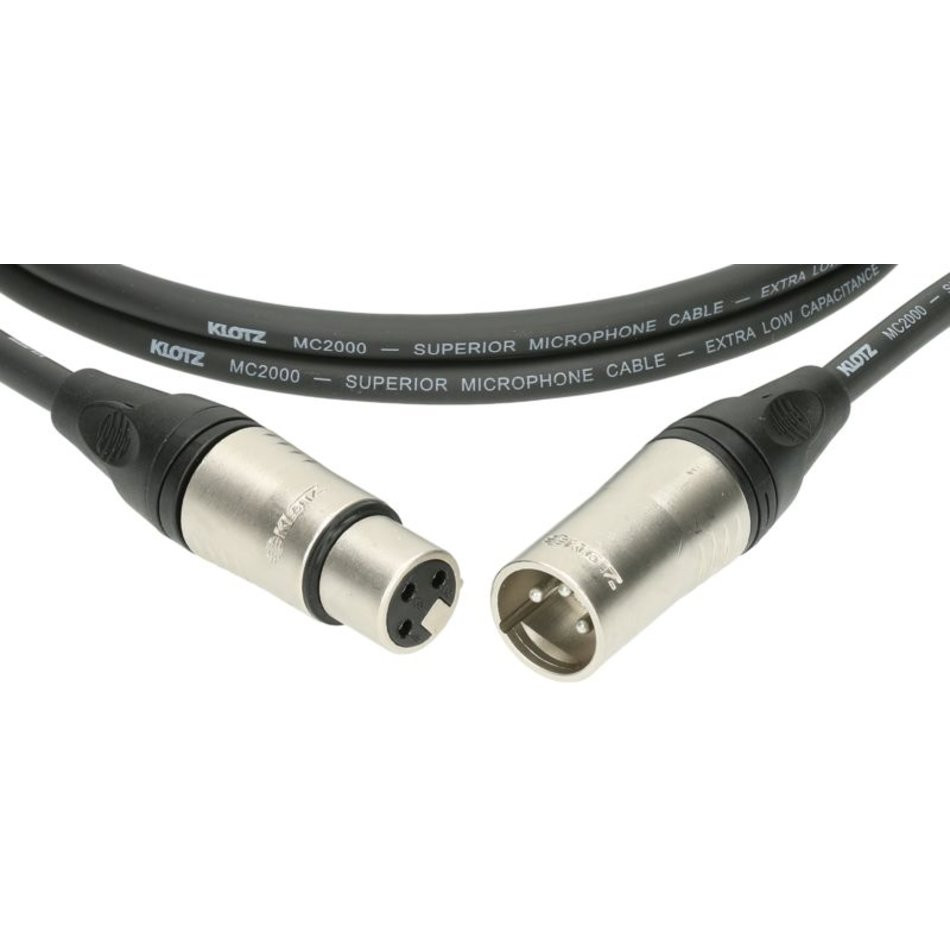 Galerijní obrázek č.1 XLR F - XLR M KLOTZ M2 K1 FM 0750