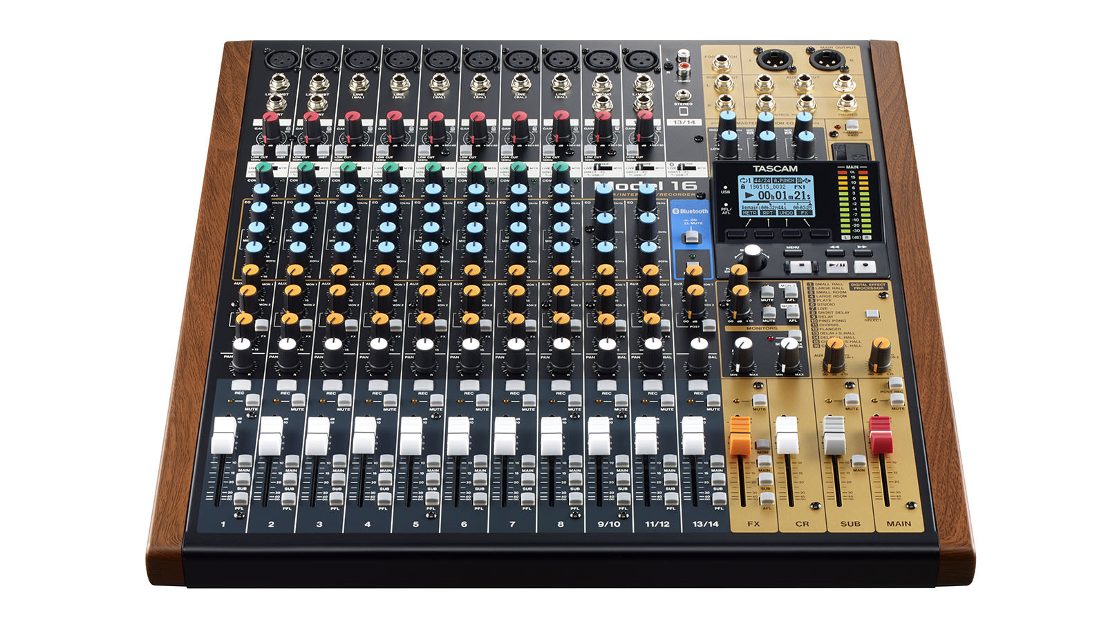 Hlavní obrázek Mixážní pulty s efektem TASCAM Model 16