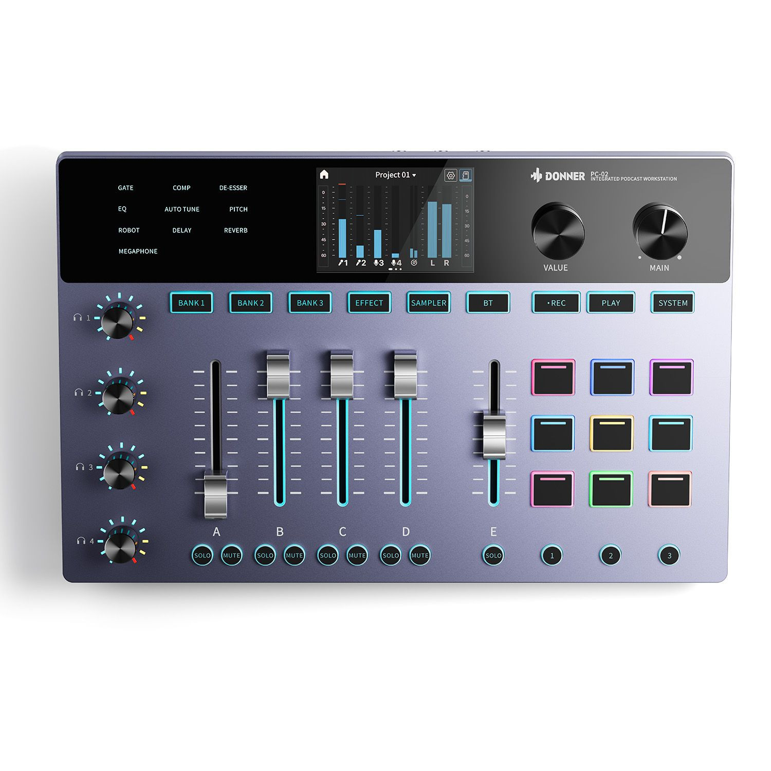 Hlavní obrázek USB zvukové karty DONNER Digital Console