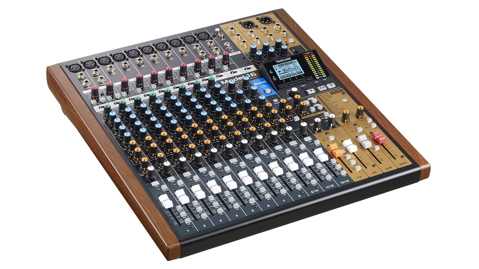 Galerijní obrázek č.1 Mixážní pulty s efektem TASCAM Model 16