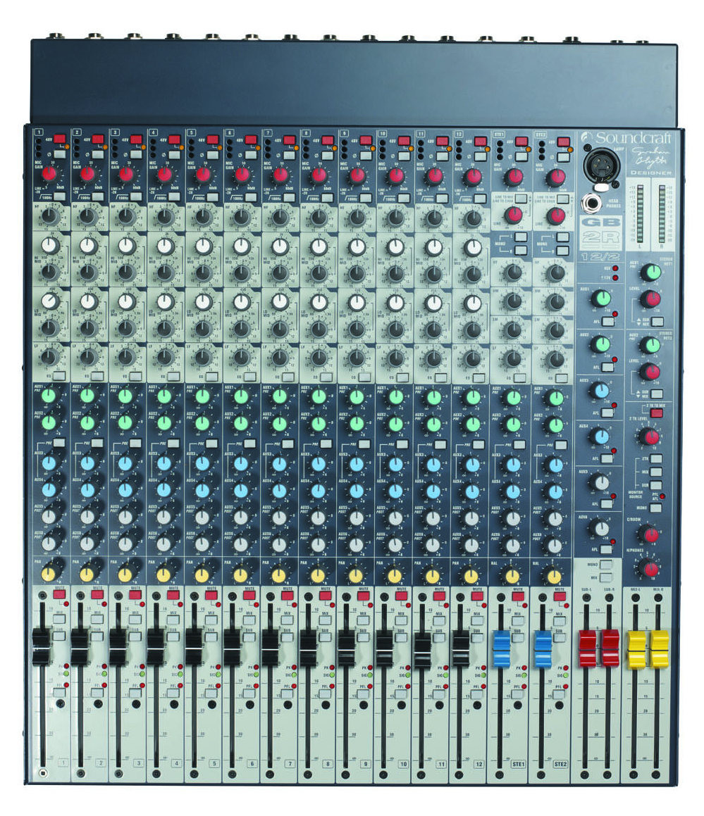 Hlavní obrázek Mixážní pulty bez efektu SOUNDCRAFT GB2R 12.2channel version