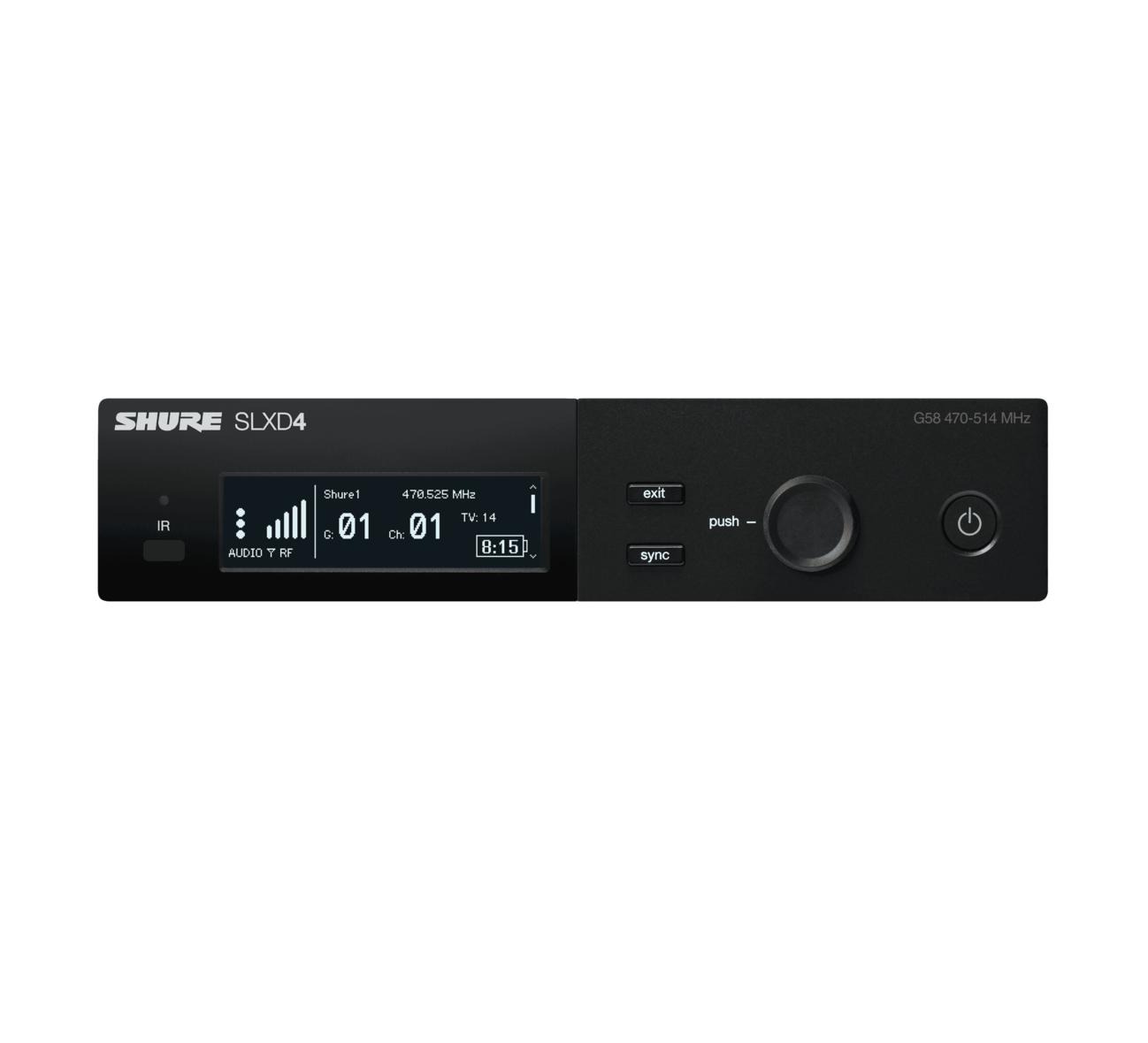 Galerijní obrázek č.1 S ručním mikrofonem SHURE SLXD24E/SM86-H56