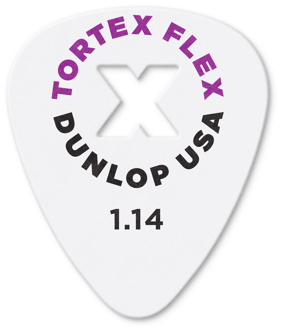 Hlavní obrázek Tvrdost do 2.0 DUNLOP Tortex Flex X Pick 1.14mm  - 72 Pack