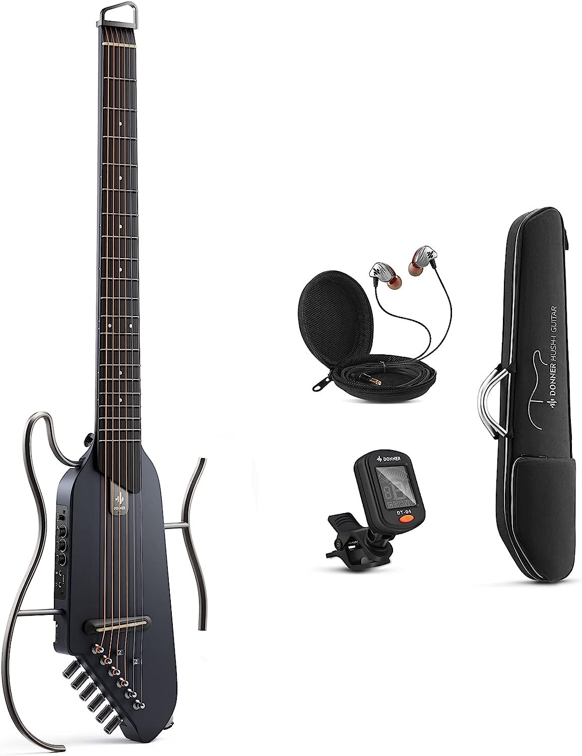 Hlavní obrázek Elektrické sety DONNER HUSH-I - Maple Black