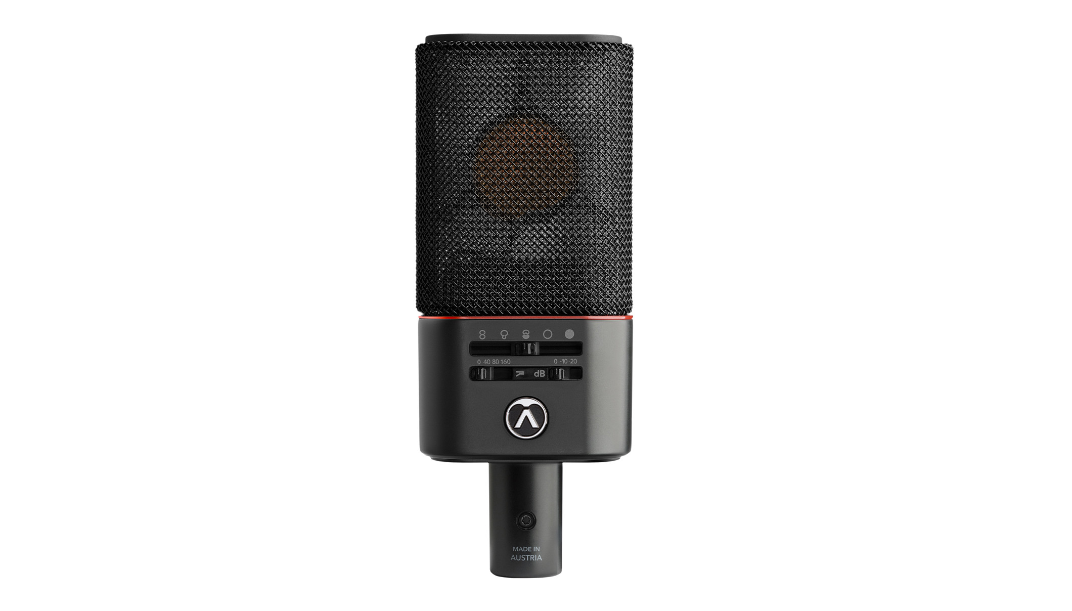 Hlavní obrázek Velkomembránové kondenzátorové mikrofony AUSTRIAN AUDIO OC818 Studio Set black
