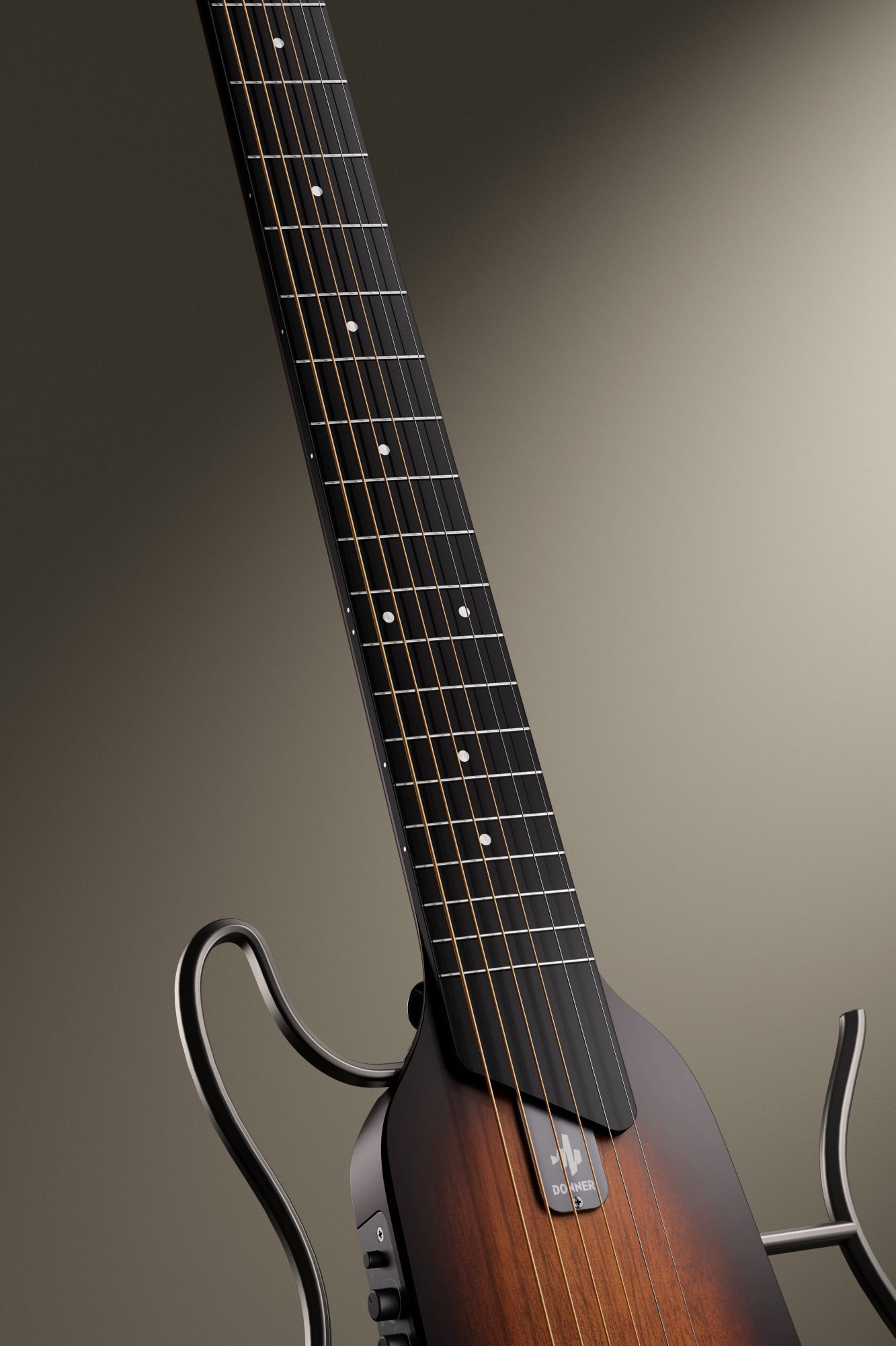 Galerijní obrázek č.11 Elektrické sety DONNER HUSH-I - Mahogany Sunburst