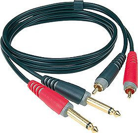Hlavní obrázek 2x RCA - 2x J6,3 TS KLOTZ AT-CJ0200