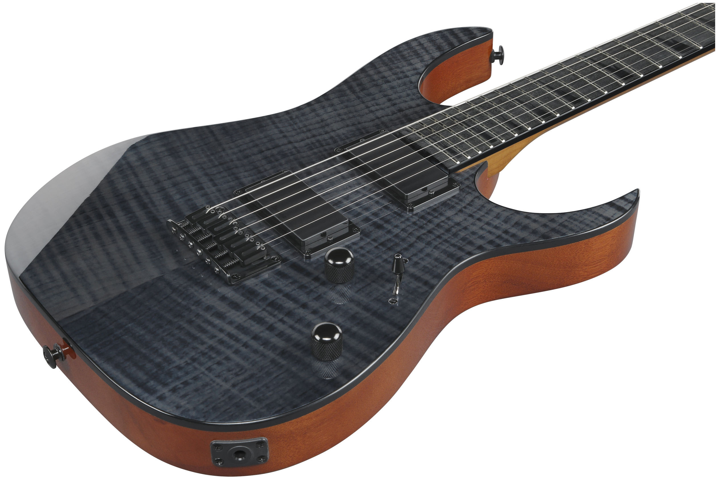 Galerijní obrázek č.5 Superstrat IBANEZ GRGR221FA-TDK - Transparent Indigo Black