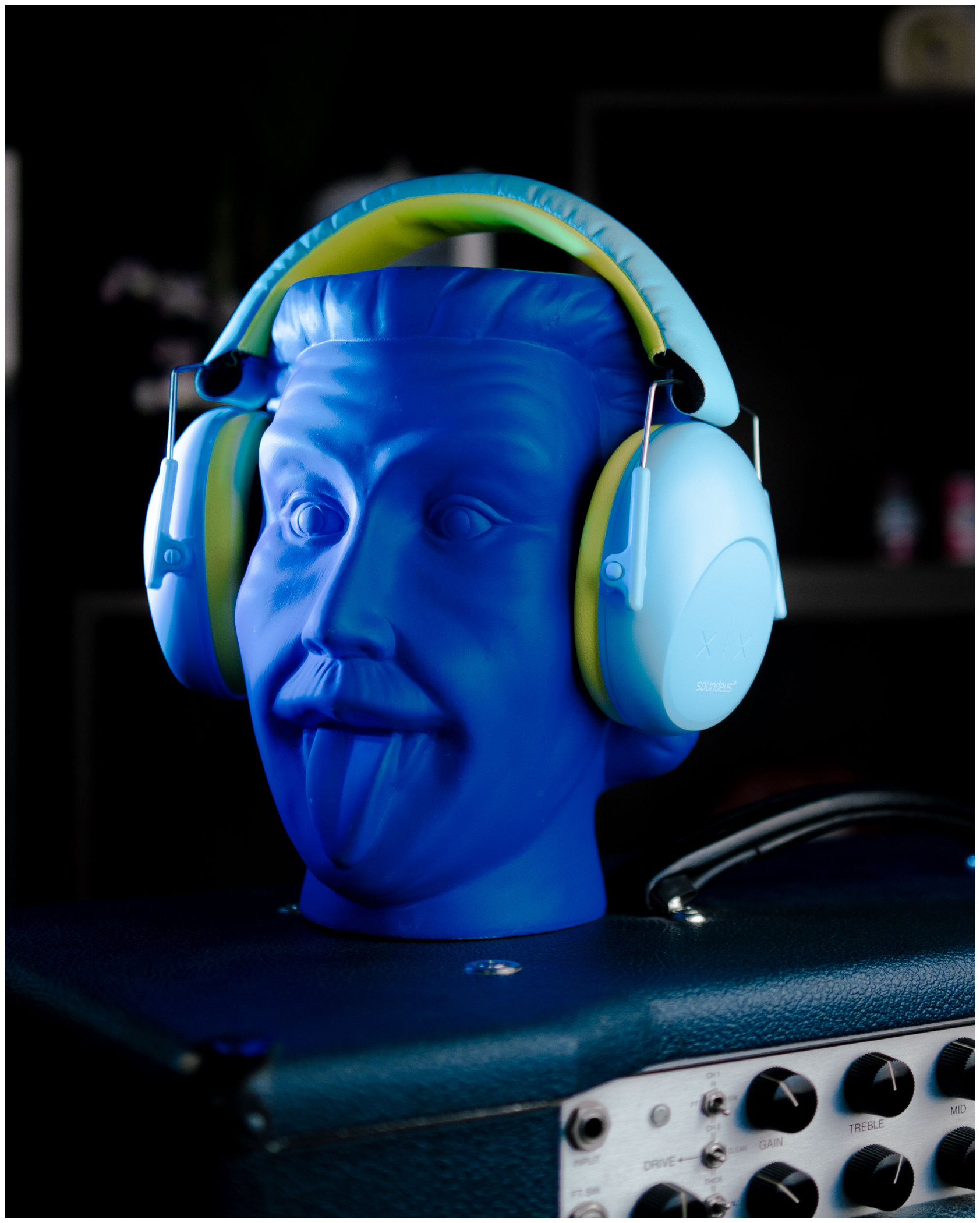 Galerijní obrázek č.4 Ochrana sluchu SOUNDEUS HearProtect P1-K5 Justin Kids Ear muffs - Blue