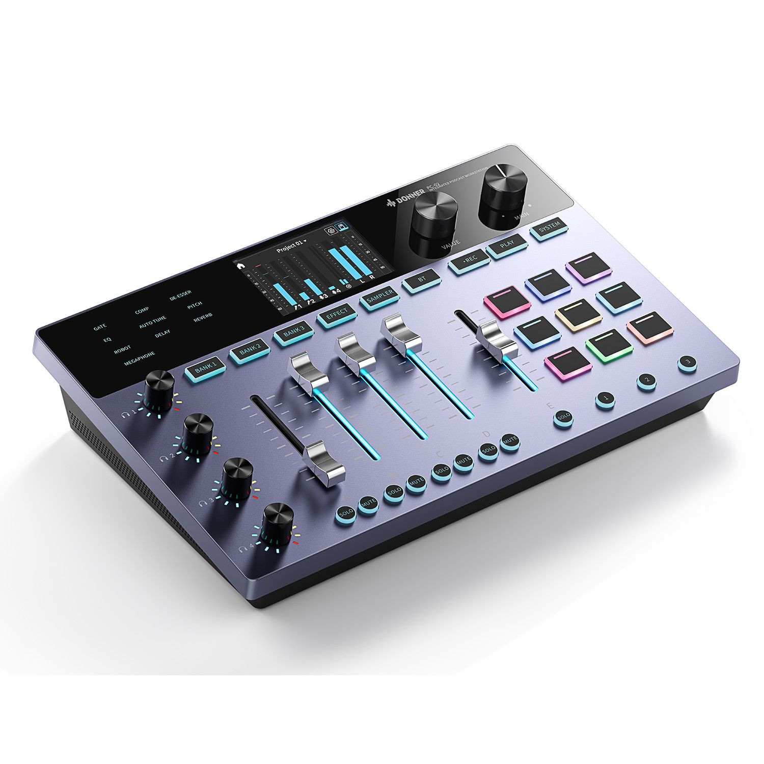 Galerijní obrázek č.2 USB zvukové karty DONNER Digital Console