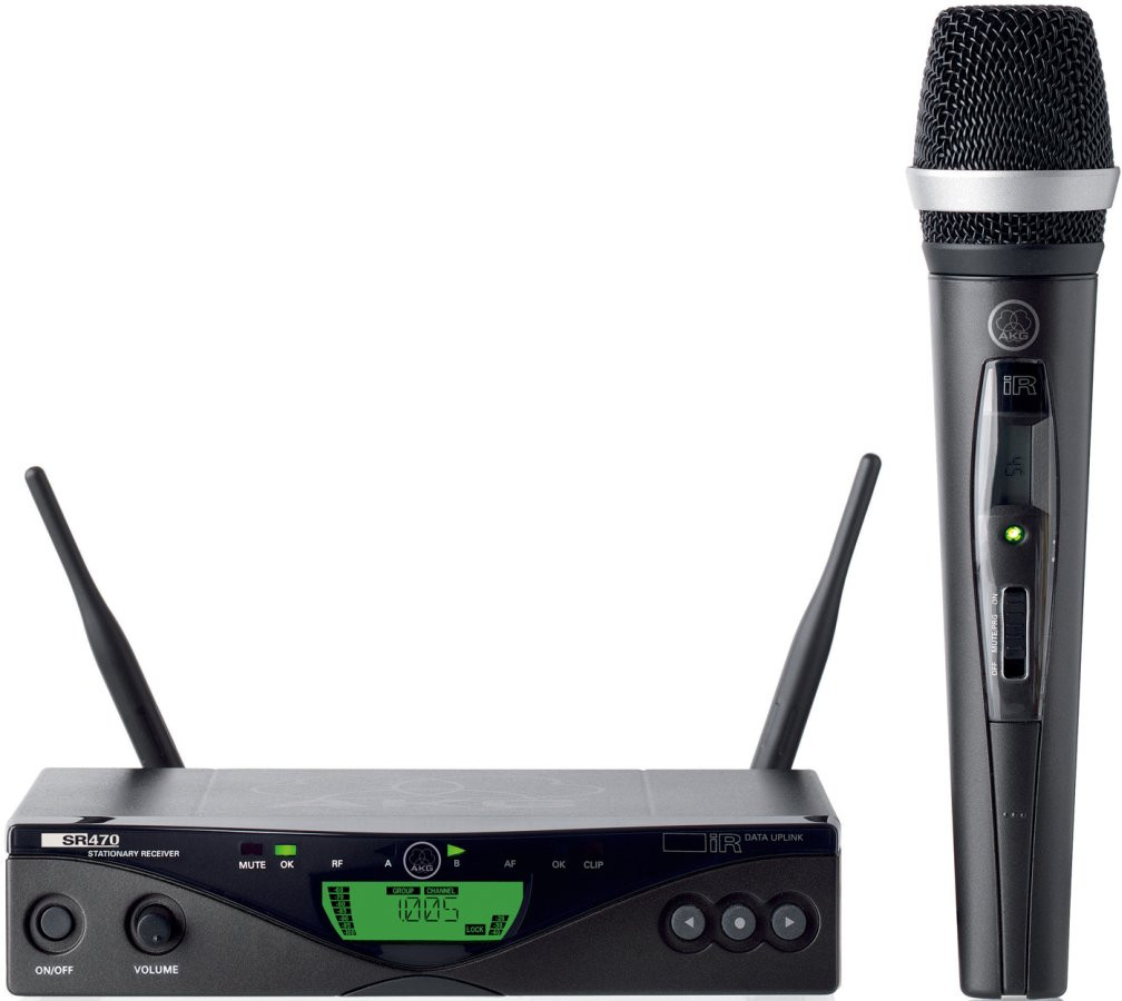 Hlavní obrázek S ručním mikrofonem AKG WMS470 Vocal Set D5-b8