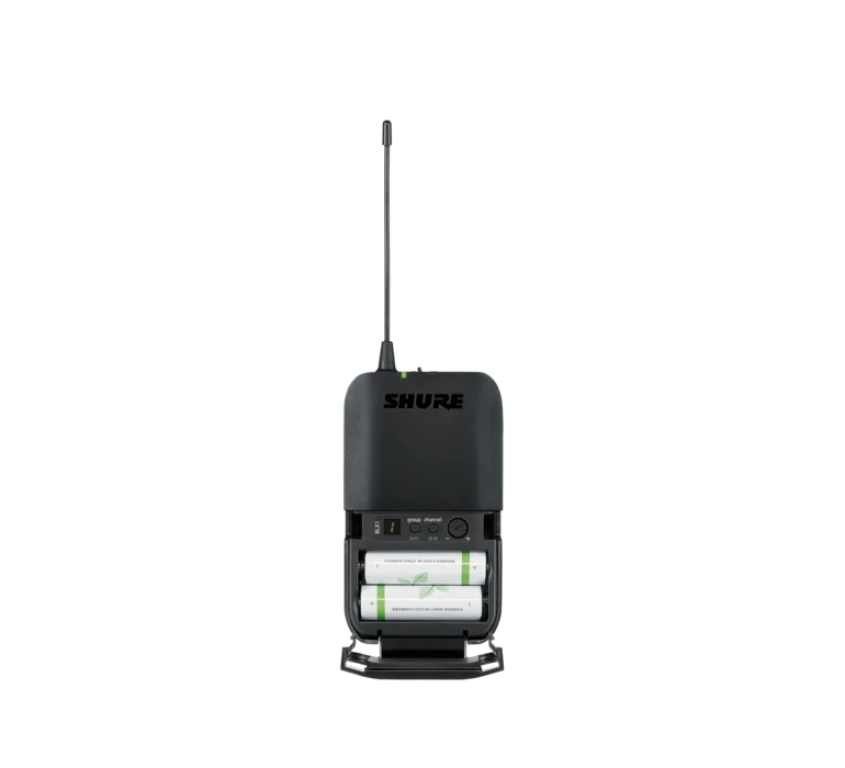 Galerijní obrázek č.2 S klopovým mikrofonem (lavalier) SHURE BLX14E/CVL H8E 518 - 542 MHz